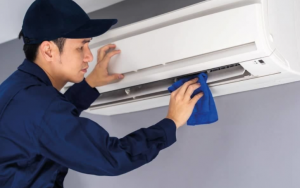 ve sinh may lanh huyen hoc mon