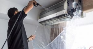 ve sinh may lanh quan go vap